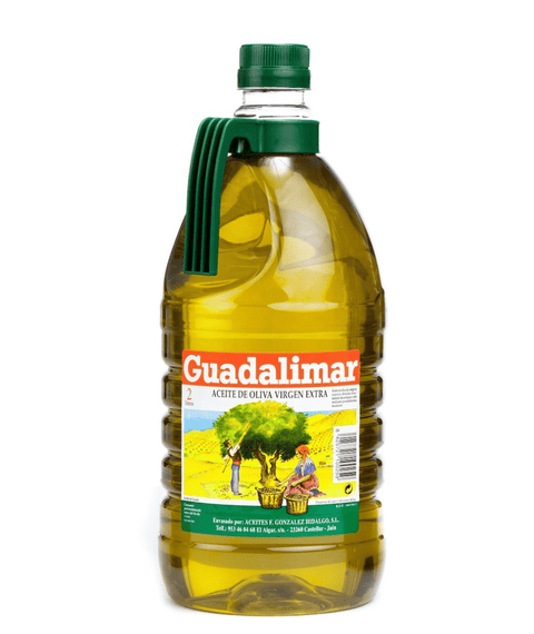 Box of 6 2L bottles of extra virgin olive oil