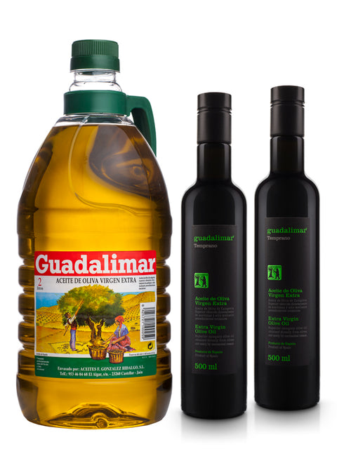 Pack Conoce Nuestros Aceites de Oliva Virgen Extra 1 | Aceites Guadalimar