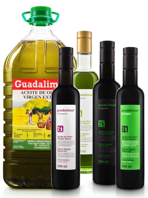 Pack Conoce Nuestros Aceites de Oliva Virgen Extra 2 | Aceites Guadalimar