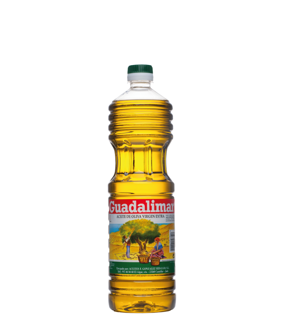 Caja de 15 botellas de 1L de aceite de oliva virgen extra – Aceites  Guadalimar