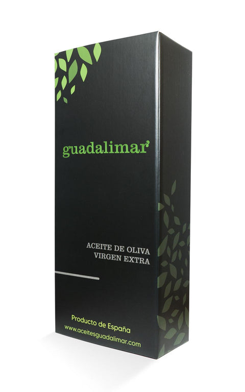 Estuche 2 botellas de 500 ml AOVE TEMPRANO etiqueta blanca