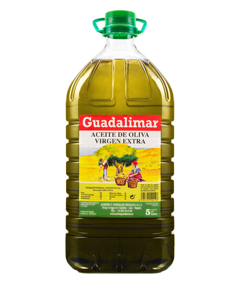 Caja de 3 garrafas de 5L de aceite de oliva virgen extra | Aceites Guadalimar